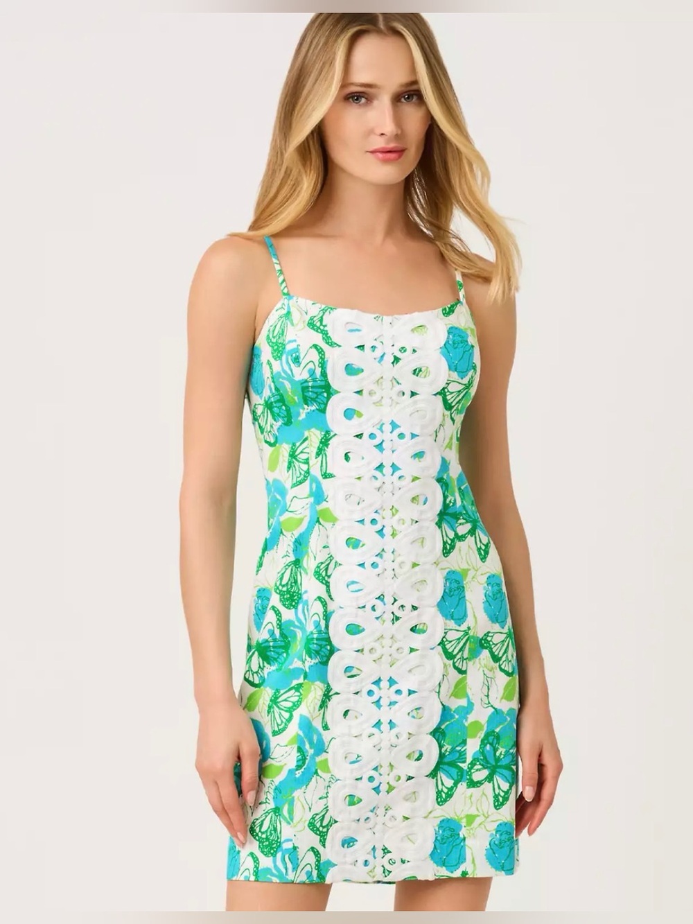 NWT Lilly Pulitzer Estelle Stretch Dress Resort White Shell Retreat Size 12